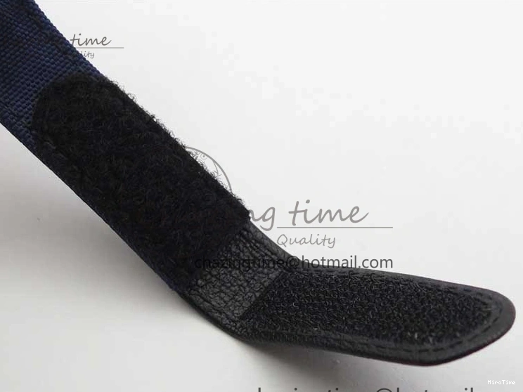 MiroTime 0406 Daytona DIW Carbon OMF Best Edition Blue Paint Dial on Deep Blue Nylon Strap A Tailored 2842